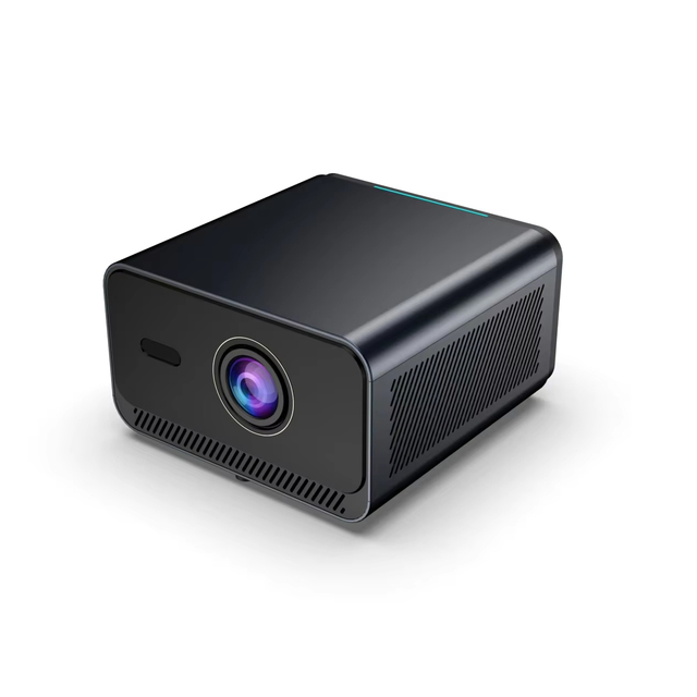 2026 Ultra-High-Definition 8K Android 9 LCD Portable Projector Built-in Battery (2-3 Hours) 2500 Lumens Built-in Speakers 8GB