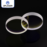 ZPLASER 50x2mm Ventana de fibra óptica de sílice fundida de alta potencia 55*1,5mm lente de vidrio protectora láser para cabezal de corte láser