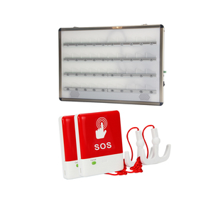 Thạc Sĩ Đơn Vị 20 Kênh Bác Sĩ Gọi Thiết Bị Từ Xa Bệnh Nhân Cảnh Báo Khẩn Cấp Đẩy Sos Hoảng Loạn Nút Y Tá Cuộc Gọi Hệ Thống - Product Image 1