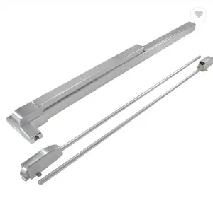 Aleación de acero certificada UL 305 para bloqueo de puntos dobles, dispositivo de salida de pánico de puerta, Tipo barra de pánico - Product Image 1