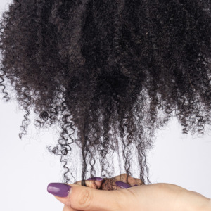 Hot bán 4b4c tóc bó kinky xoăn tóc con người dệt kinky xoăn nguyên tóc bó - Product Image 4