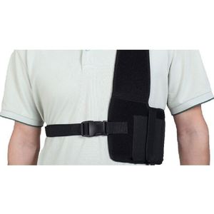 Funda de pistola para zurdos con triple retención, oculta, de portación profunda, para axila - Product Image 5