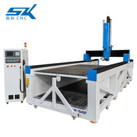 Machine de découpe CNC pour bois, thermocol, polystyrène, mousse EPS, 4 axes, commande Mach3, moteur monobroche 3,2 kW et moteur à engrenages