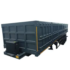 Chinese Good Quality 50 Ton Side Dump Trailer Sand Tipper Truck Semi Trailer for Sale