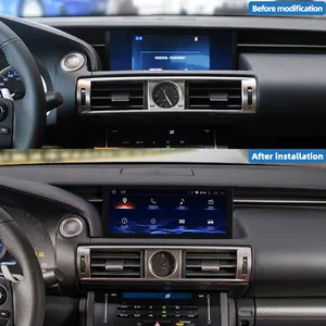 Pabrik 10.25 Android 13 mobil Auto Carplay layar navigasi pemutar Dvd untuk Lexus adalah 200 250 300 350 200T 300H 2011-2019