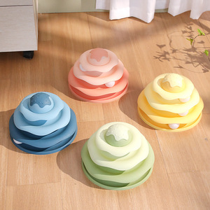 Ensemble de jouets pour chat Miaoxinbao, roue tournante automatique, anti-ennui, disque interactif pour animaux de compagnie, pour chats - Product Image 4