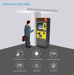 Système de <span class=keywords><strong>paiement</strong></span> automatique de stationnement Tenet avec écran tactile de 19 pouces, carte IC, code QR, <span class=keywords><strong>ticket</strong></span> papier - Product Image 6