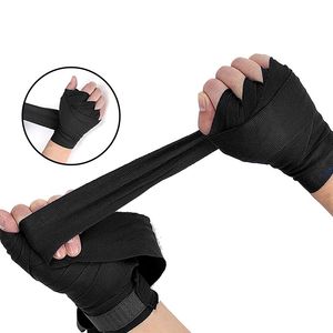 Venta al por mayor: 2 rollos/set de vendajes de boxeo de algodón de 1.5M/2.5M/3M/5M, tiras deportivas para manos y cinturones de kickboxing. - Product Image 2