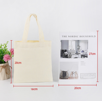 Sac de rangement HangZhou en toile avec imprimé lettres contrastées, poignée latérale, tapis de table suspendu et pochette à maquillage