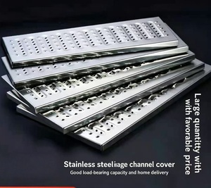 Grille de protection de gouttière robuste en acier inoxydable SS304, moderne et durable, pour drain de <span class=keywords><strong>sol</strong></span> extérieur, accessoires de toiture de villa, directement de l'usine - Product Image 2