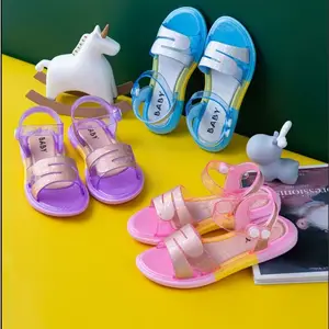 Fabriek Verkopen Op Maat Gemaakte Maten Afdrukken Hoge Kwaliteit Sandalen Schoenen Voor Meisjes Sandalen