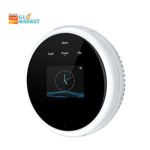 Glomarket Tuya Smart WiFi Gas <strong>Leak</strong> <strong>Detector</strong> Clock Display Voice Prompt Remote Control Gas <strong>Leak</strong> Alarm <strong>Detector</strong> for Home - Product Image 1