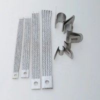 Connecteurs 25mm avec pinces et sangles pour élément chauffant SIC