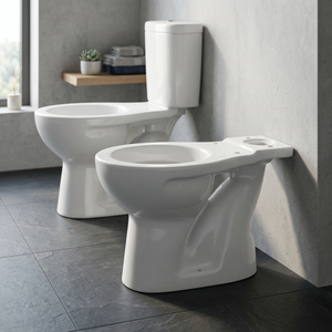 Inodoro de Porcelana Morvi India, Sanitario para Baño, con Sifón, Económico - Product Image 3
