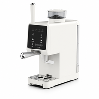 Machine à expresso semi-automatique avec moulin intégré, écran tactile programmable, pour la maison et l'hôtel