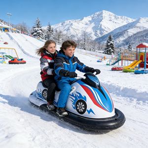 Nouveau produit phare, directement <span class=keywords><strong>de</strong></span> l'usine, <span class=keywords><strong>luge</strong></span> gonflable robuste, <span class=keywords><strong>motoneige</strong></span> Skidoo, 2 luges pour une utilisation en plein air en hiver - Product Image 2