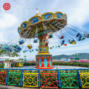 Manèges de fête foraine, parc d'attractions pour enfants, manège rotatif, balançoire volante pour enfants - Product Image 6