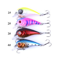 Vente en gros d'appâts de pêche en plastique dur artificiel CB041 de 5cm et 5g pour bar