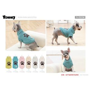 Suéter para Mascotas Yommy XL 40 cm con Estampado de Huellas, Ropa para Perros - Product Image 4