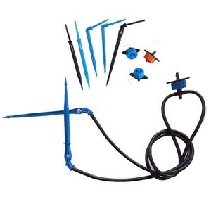   Sistem Irigasi Tetes Hemat Air, Dripper Panah Bengkok 2 atau 4 Jalur, Set Panah Tetes untuk Tanaman Pot Rumah Kaca - Product Image 1