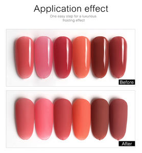 <span class=keywords><strong>KAGA</strong></span> เจลทาเล็บแบบลอกได้ชนิด LED UV ท็อปโค้ท-เงาสูง วีแกน ปลอดสารพิษ สไตล์ฝรั่งเศส ใช้งานง่าย ไม่มีกลิ่น ไม่ต้องเช็ด ติดทนนาน - Product Image 4