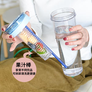 Botella exprimidora inteligente Tiannuo con infusor de frutas, portátil para té y agua, taza de viaje para exteriores. - Product Image 1