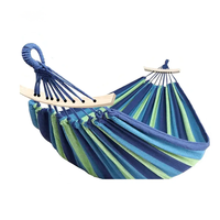 Hamac d'Extérieur Fait Main de Meilleure Qualité, Taille Double, en Coton, Avec Pompons, Style Macramé Brésilien
