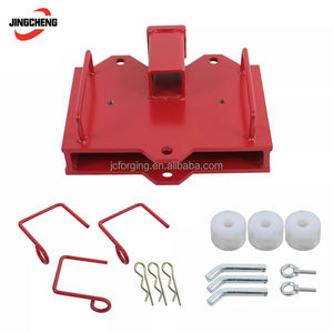 Attacco del rimorchio del carrello elevatore adatto al morsetto del ricevitore da 2 pollici sull'adattatore di traino del rimorchio della forcella per Pallet - Product Image 2