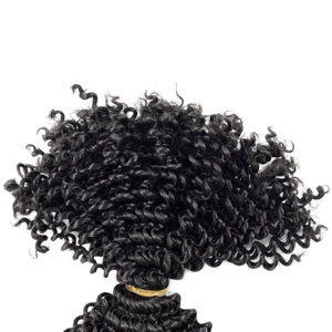 Extensiones de Cabello Remy Ruso 100% Virgen al por Mayor, Paquetes de Cabello con Punta I Invisible Hechos a Mano, Extensiones Afro Rizadas para Uso Diario - Product Image 2