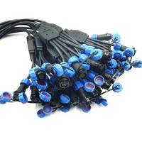 Solution de faisceau de câbles avec connecteur étanche série Weipu SP13 SP17 sur mesure ODM
