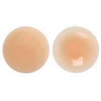 Nouvelles protections adhésives pour mamelons, imperméables, en silicone mat, invisibles, sans couture, respirantes, lavables et réutilisables.