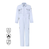 Vêtements de travail personnalisés FRC uniforme industriel ignifuge anti-flamme FRC combinaisons de soudage de sécurité pour mécaniciens FR