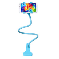 Support de téléphone portable flexible à bras long 2026, support de lit à pince pour téléphone portable et tablette, idéal pour le bureau – Nouveauté très prisée