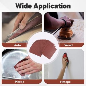 Papel de Lija Impermeable de Alta Calidad a Precio de Fábrica, Resistente a la Abrasión, Antiestático y Antiobstrucción para Pulir Aoma - Product Image 6