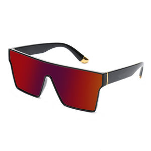 3512 ODMカスタムクラシックワンピース特大スクエアミラーゴールドピンクレンズスポーツサングラス高級ブランドサングラス<span class=keywords><strong>2025</strong></span> - Product Image 4