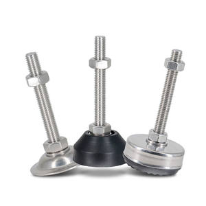 רגל מתכווננת גביע רב כיוון ניילון בסיס 80 מ "מ המפרק רגל m12/m14/m16/m20 חוט כבד טעינה פילוס רגל - Product Image 5