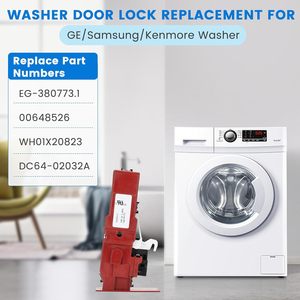 WH10X20821 Interruptor de pestillo de bloqueo de puerta de <span class=keywords><strong>lavadora</strong></span> de <span class=keywords><strong>carga</strong></span> <span class=keywords><strong>superior</strong></span> Compatible con Maytag Bosch <span class=keywords><strong>Samsung</strong></span>, cerradura de puerta de <span class=keywords><strong>lavadora</strong></span> de <span class=keywords><strong>carga</strong></span> <span class=keywords><strong>superior</strong></span>, modelo WH10X20821 - Product Image 2
