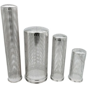Manchons perforés en acier inoxydable à trous ronds et carrés / Éléments filtrants / Tuyaux filtrants - Product Image 4
