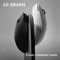 Untuk G PRO X SUPERLIGHT 2 Mouse Gaming Nirkabel Sensor HERO 2 44000 DPI 60g 8K Polling Rate RGB Backlit 6-Tombol untuk PC
