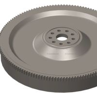 DCEC Dongfeng Maquinaria Piezas del motor Cummins Repuestos Volante 3090758-20