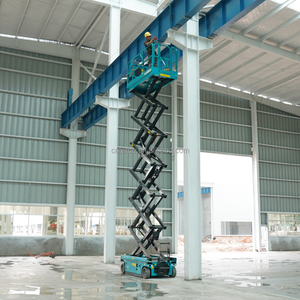 SWSL1412HD 电动剪叉式升降机 液压驱动高空作业平台，适用于室内室外维护，工作高度14米 - Product Image 2