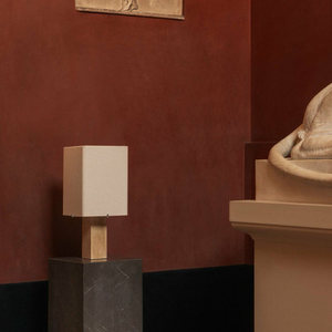Vintage Style Bedside <b>Lamp</b> Geometric Solid Wood E27 LED Night Light Bedroom Ambiance Decoration - Product Image 1