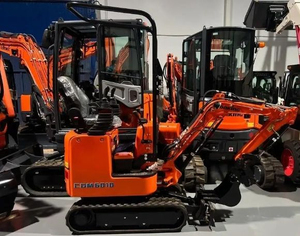 High‑Quality Brand New CDM6010 1 Ton Compact Micro Crawler Excavator Rubber Track Digger Factory Supply Attractive Price - Product Image 3