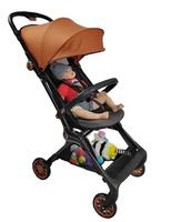 Siège auto et poussettes de voyage pour bébé Poussette pliable de luxe 3 en 1 avec siège auto