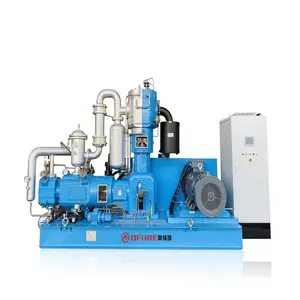 Oil free Compressor 40 bar Energy Saving Three Stage Piston Oil-Free industrial compressors 132 KW