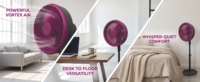 Ventilador de Pie Eléctrico Silencioso y de Bajo Consumo con Purificador de Aire para Uso Doméstico, Ventilador de Circulación de Aire para Dormitorio