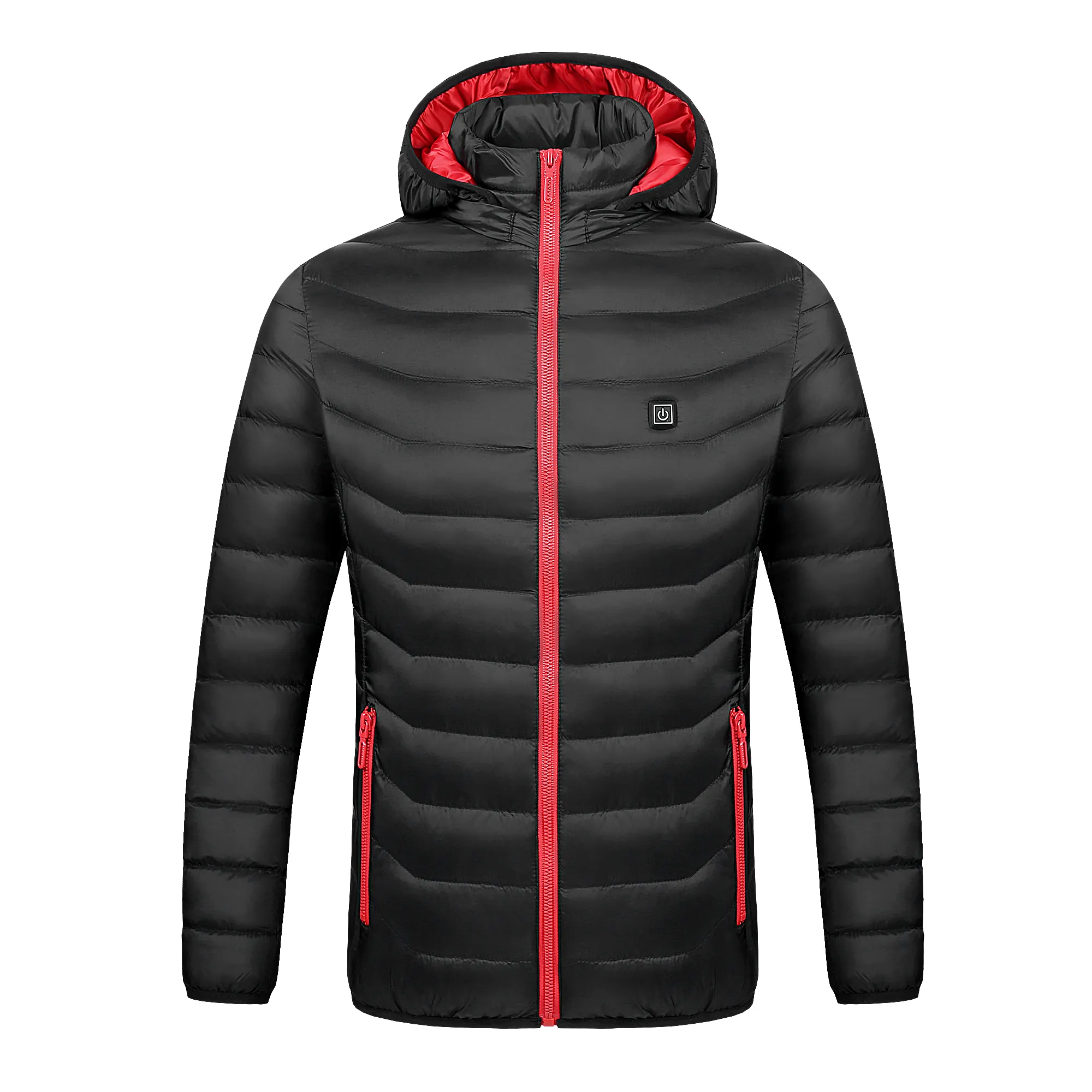 3 Gebieden Verwarmde Jas Mannen En Vrouwen Winter Opwarming Jas Coat Smart Warmte Jas