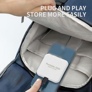 USB3.0ฮาร์ดไดรฟ์แบบพกพา1TB 2TB USB 3.0 512GB SSD แม่เหล็ก4TB 10TB 6TB - Product Image 3