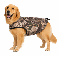 Harnais de poitrail imperméable camouflage pour chien, prix d'usine, gilet de sauvetage en néoprène écologique réglable pour la chasse et la natation