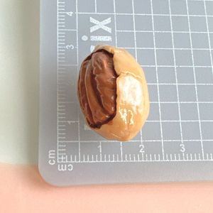 Fruits et noix en résine 3D, pince à cheveux, coque de téléphone, bracelets, breloques, cabochons, décorations de ferme, noix, cacahuètes, présentoir alimentaire - Product Image 6